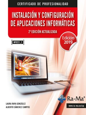cover image of Instalación y configuración de aplicaciones informáticas (MF0221_2)